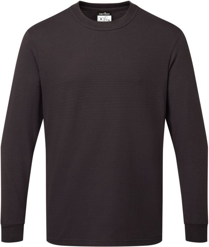 Langarm-Antistatik-T-Shirt Esd - Größe 4XL - Marine - Portwest