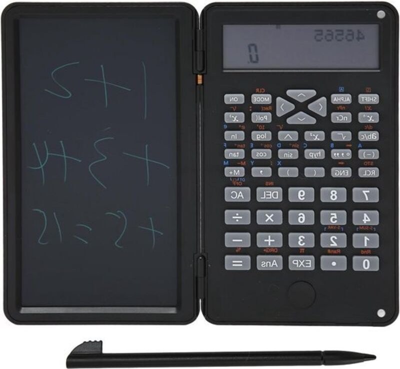 Tischrechner mit großem LCD-Bildschirm – Multifunktionsrechner für Büro und Schule