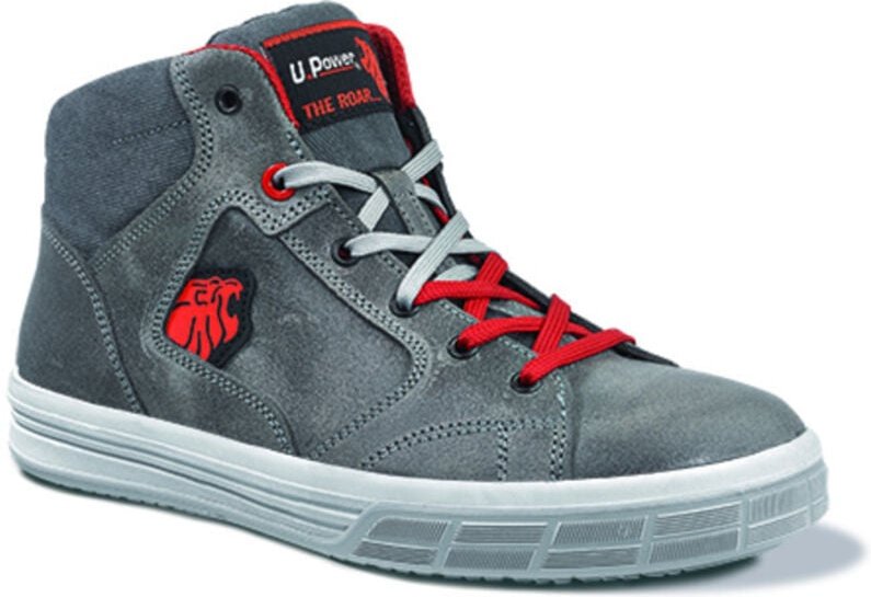 U-power - UPower Sicherheits-Schnürstiefel en iso 20345 S3 src Predator Gr. 43 Leder grau