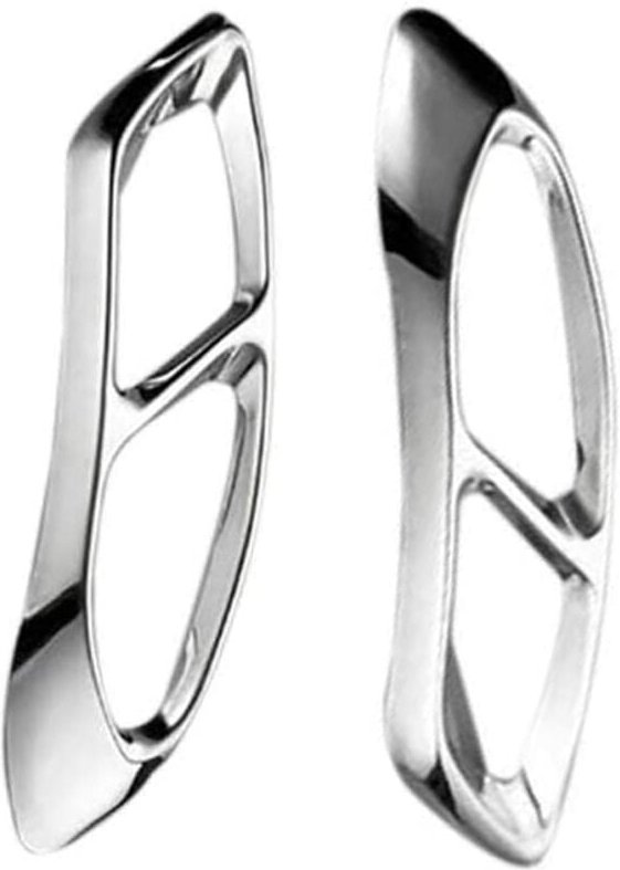 Tlily - Auto Hinten Doppel Auspuff Schall DäMpfer Endrohr Aufkleber Abdeckung Verkleidungen ZubehöR für Mondeo / Fusion ...