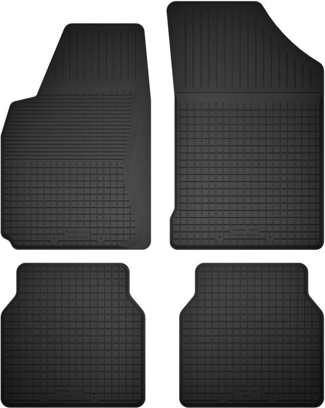 Gummi-Automatten, 4er-Set, Universalmodell: Citroen XM Break, Kombi, Limousine, Fließheck, Liftback (1989-2000)