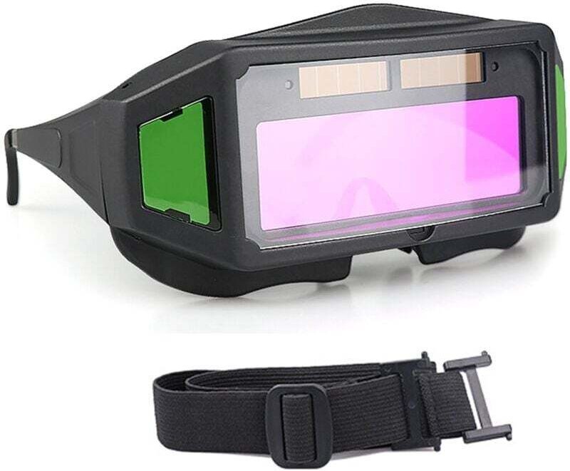 Schweißerbrille, automatische Schweißmaske, selbstverdunkelnde Sonnenschutzlinsen für WIG- und MIG-Schweißen, Augenschut...