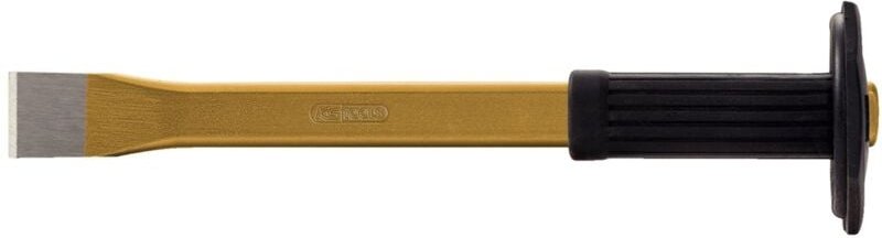 KS Tools Maurermeißel mit Handschutzgriff,flach oval,27x250mm