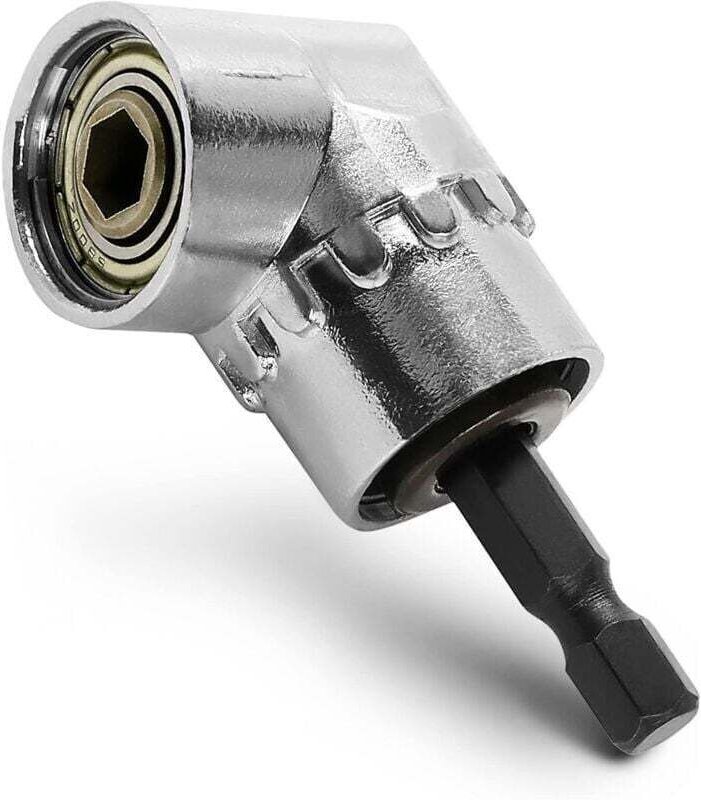 Stück 105°-Winkelbohrer, Winkelbohrer-Aufsatz für Elektroschrauber, geeignet für Schlagschrauber und Magnetbohrer in Sil...