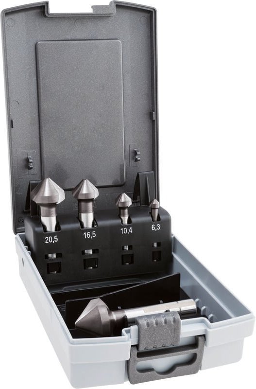 Kegelsenker Satz hss Cobalt kp, 5-tlg., 90° Senkwinkel, ø 6,30–25,00 mm - Alpen