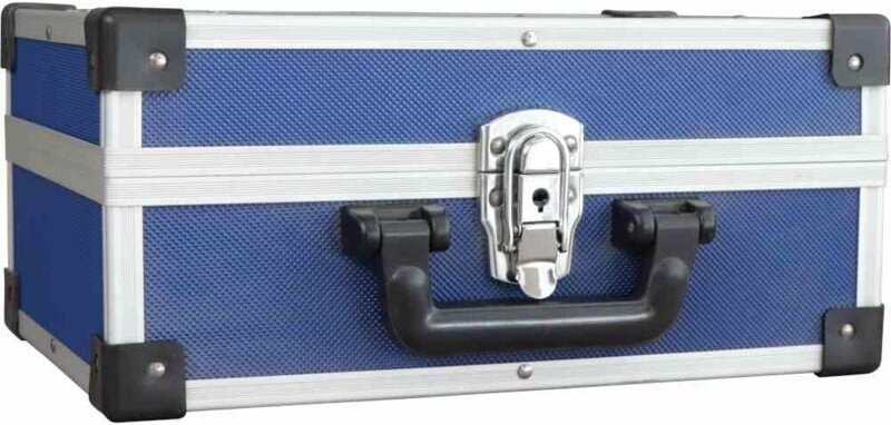 Alu Werkzeugkoffer blau 330x230x150mm Werkzeugkiste Werkzeugkasten Werkzeuge NEU