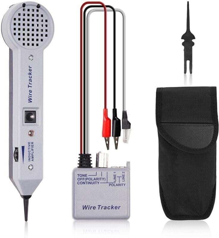 ZVD-Ej.Life Tongenerator-Kit, Wire Tracer Circuit Tester, 200EP Hochpräzise, Tonerdetektor, Leitungssucher, Induktiver V...