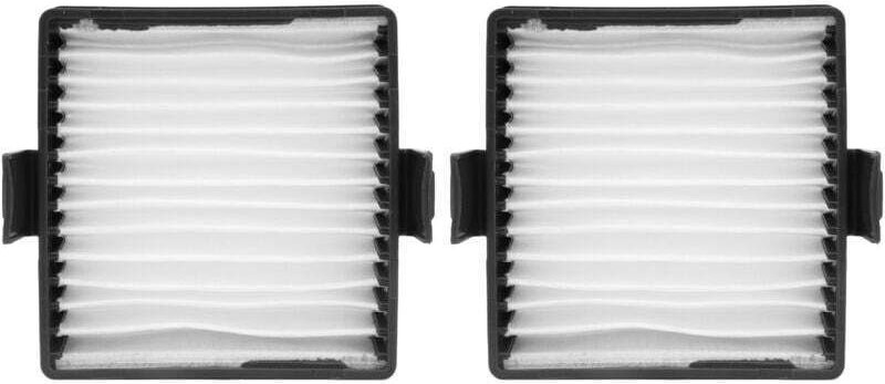 2-teiliges Staubsaugerfilter-Set, hocheffiziente ABS-Staubsauger-Zubehörteile, passend für P712, P713 und P714K