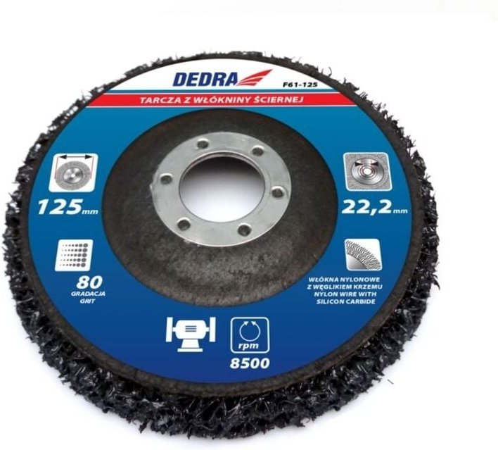 Schleifvliesscheibe 125 mm – DED F61-125