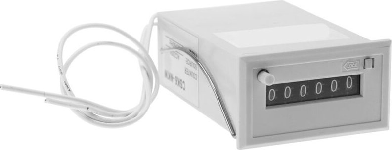 Fafeicy 6-stelliger elektromagnetischer Impulszähler AC 220V, Modell CSK6 NKW für präzise Impulszählung und -verfolgung