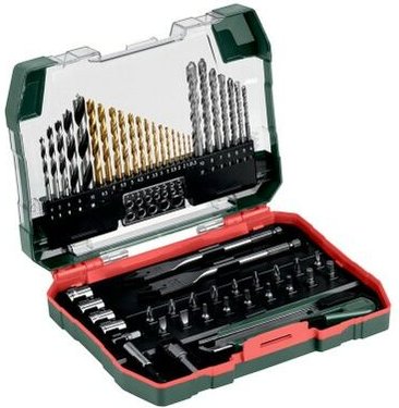 Metabo - Zubehör-Set sp, 55-teilig Bits und Bohrer Inhalt: div. Bits und Bohrer