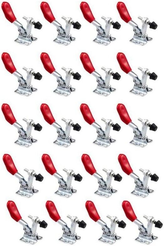 20-teiliges Set Gh-201a Schnellspann-Horizontal-Kniehebelklemmen