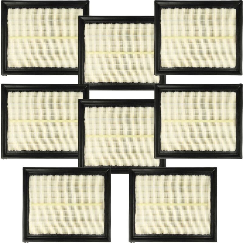 vhbw Filterset 8x Staubsaugerfilter Ersatz für Festool HF CT 26/36/48, 203759 Filter für Staubsauger - Hauptfilter