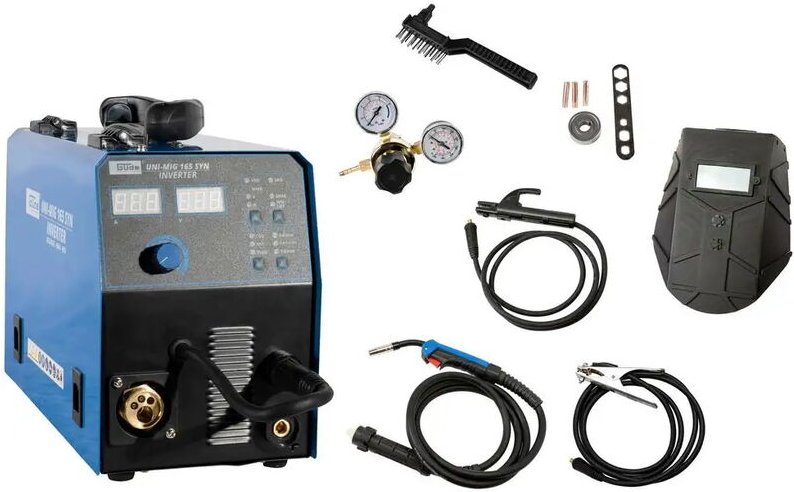 Güde - Universal Schweißer Schweißapparat Universalschweissgerät Uni-Mig 165 syn