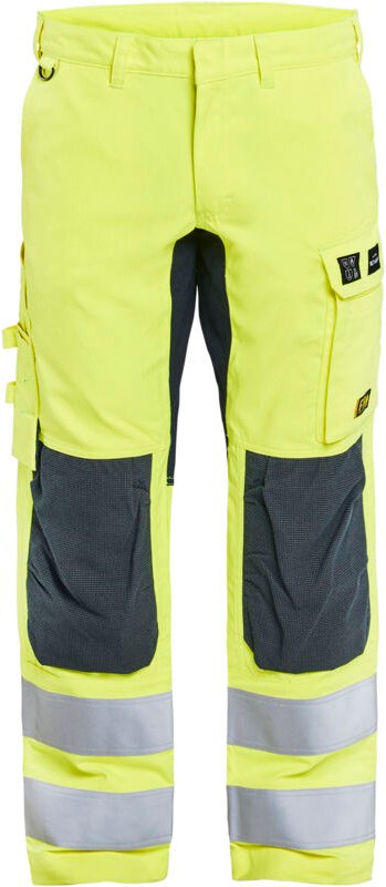 Thumbnail - Multinorm-Arbeitshose mit inhärentem Stretch 1787 - Neon Gelb / Marine 2XL - FR(52) - SE(C58) - Standards