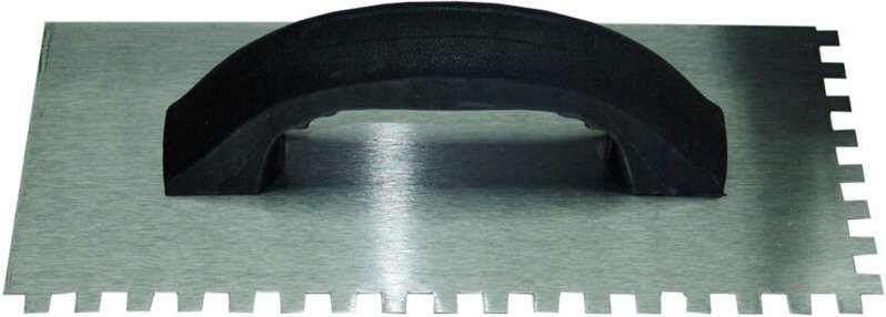 Steinkammkelle mit rechteckiger Zahnung, 10 x 10 mm