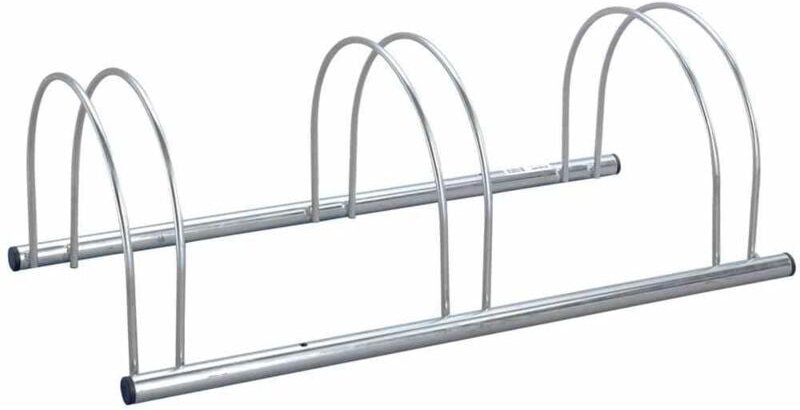Fahrradständer 3-Plätze Stahlrohr 72 x 33 x 25 cm