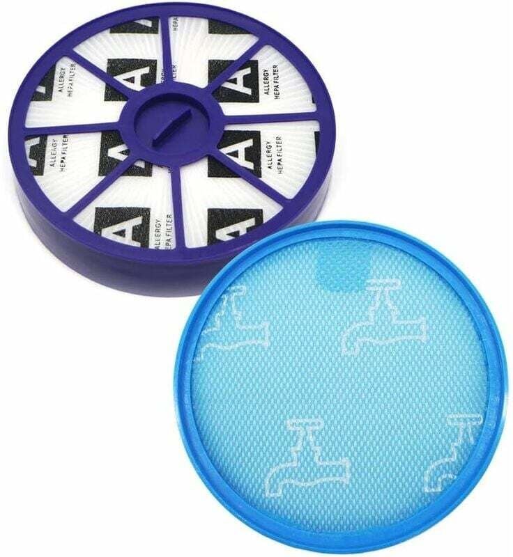 Kit de filtros HEPA delanteros y traseros para aspiradoras Dyson DC19, DC20, DC21 y DC29 PREPole. Filtros de motor super...