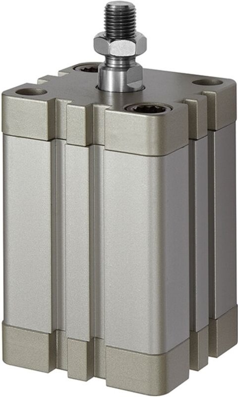 Kompaktzylinder, doppeltwirkend, ag, K-Ø40, Hub40, G1/8, ISO21287 - Riegler