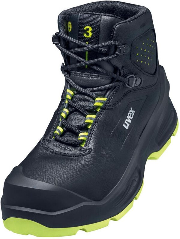 Thumbnail - 2 Stiefel S3 schwarz, orange Weite 11 6872244