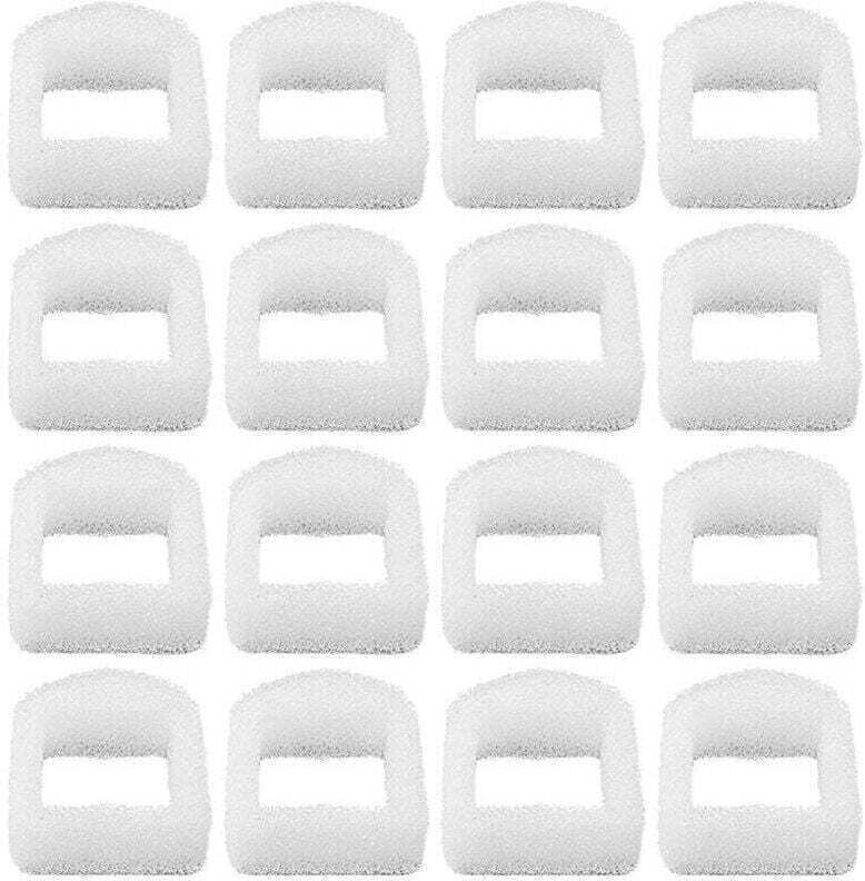 Vtizikl Fontaine à eau et distributeur pour chats, lot de 24 filtres en mousse de rechange pour fontaines à eau pour cha...