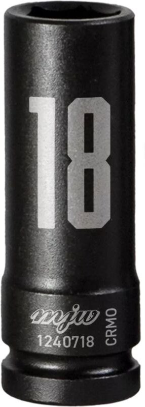 MJW Kraft-Stecknuss 1/2" 6-kant lang 18 mm