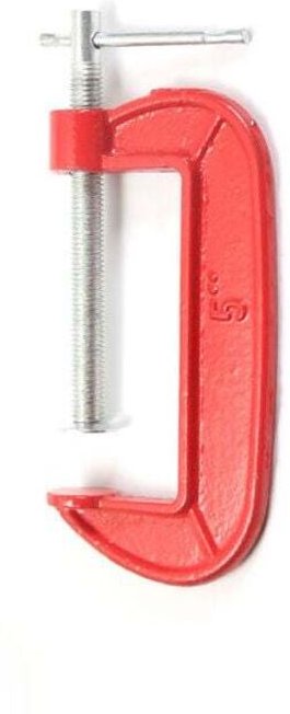 C-Klemme, 12-teilig, Mini-G-Klemme, Metall, 55 mm Öffnung