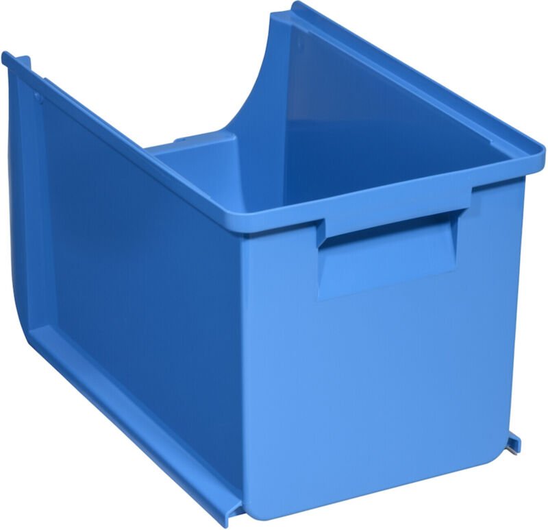 Sichtlagerkasten Größe 4H blau 355 x 205 x 200 mm - Allit