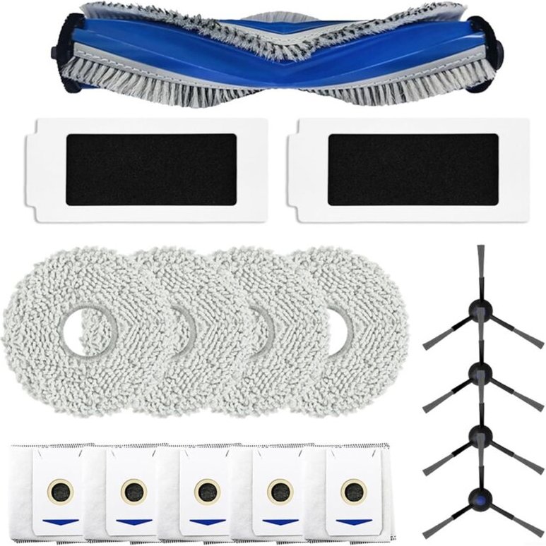 Für T30PRO omni Wichtigsten Seite Pinsel HEPA-Filter Mopp Tuch