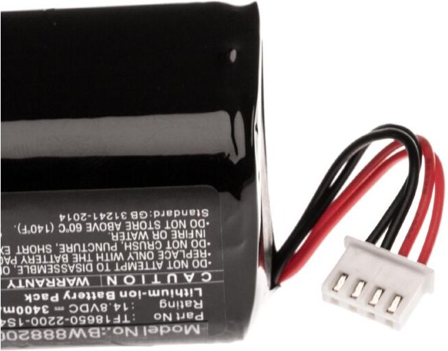 Akku Ersatz für Audio Pro TF18650-2200-1S4PB für Lautsprecher Boxen Speaker (3400mAh, 14,8V, Li-Ion) - Vhbw