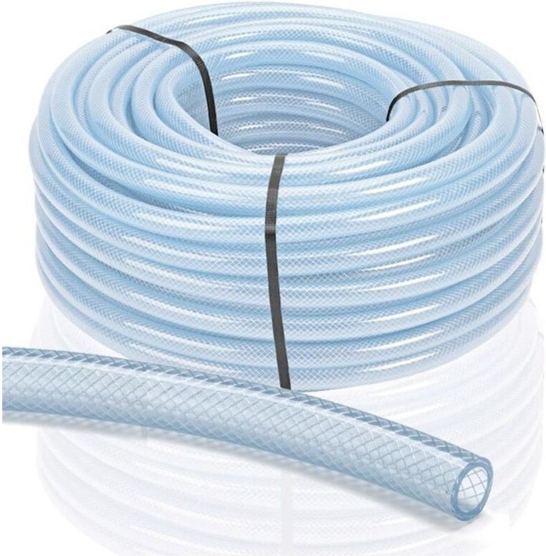 Cristalrefor Luftschlauch 12x18mm 50m, doppellagiges PVC, flexibel und widerstandsfähig