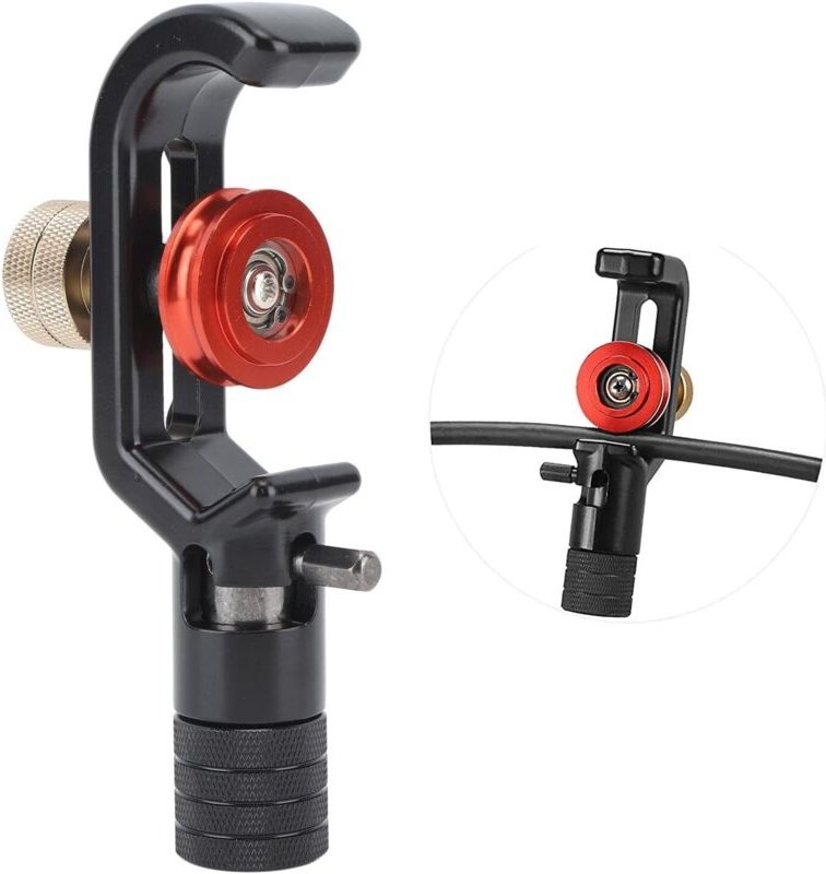 Abisolierzange für Drähte von 4–10 mm Durchmesser, mit einstellbarer Schnitttiefe, geeignet für Glasfaserkabel, Koaxialk...