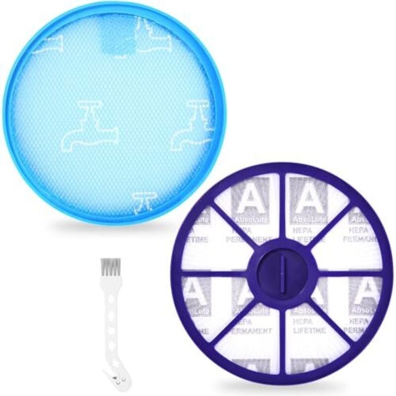 HEPA-Staubsaugerfilter für Dyson DC19 DC20 DC21 DC29, Staubsauger- und Nachmotorfilter, Ersatzteil vorne und hinten, Zub...
