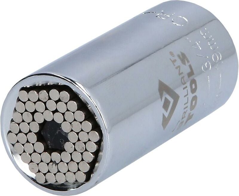 Brilliant Tools - 3/8'-Universalsteckschlüssel, 7 bis 19 mm