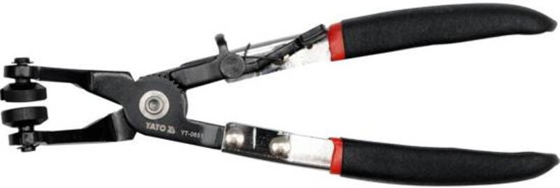 YT-0651 Zange Yato YT-0651 Zange de gebogene halbrunde Zange mit Schneide