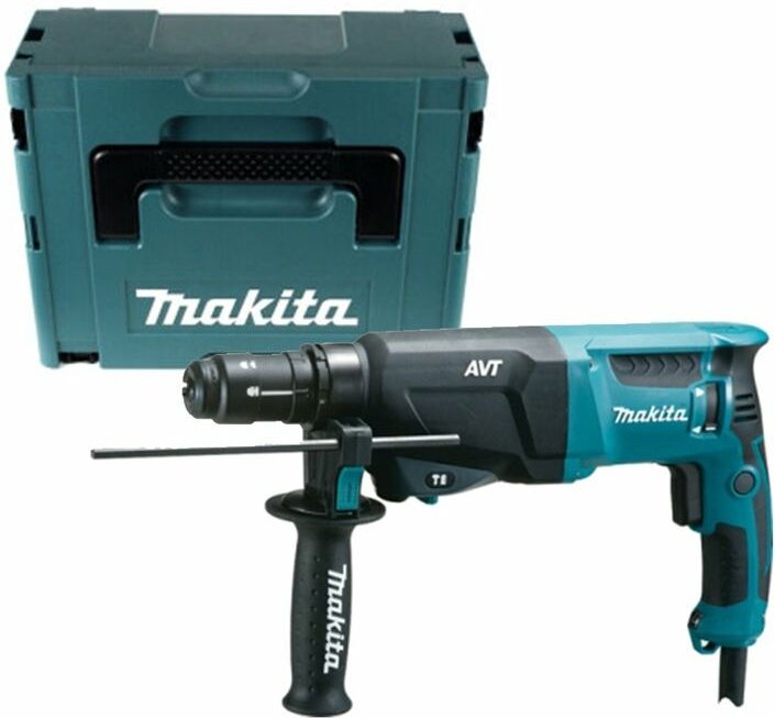 Makita - Kombihammer HR2611FTJ 800W SDS-Plus