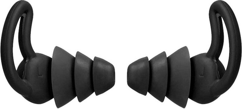 Ohrstopsel silikon - schwarz