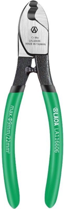 DOLASO – 10 multifunktionale Kabelschneider-Zangen, Abisolierzangen, Elektriker-Handwerkzeuge, CR-MO-Zangen, 270-Grad-Dr...