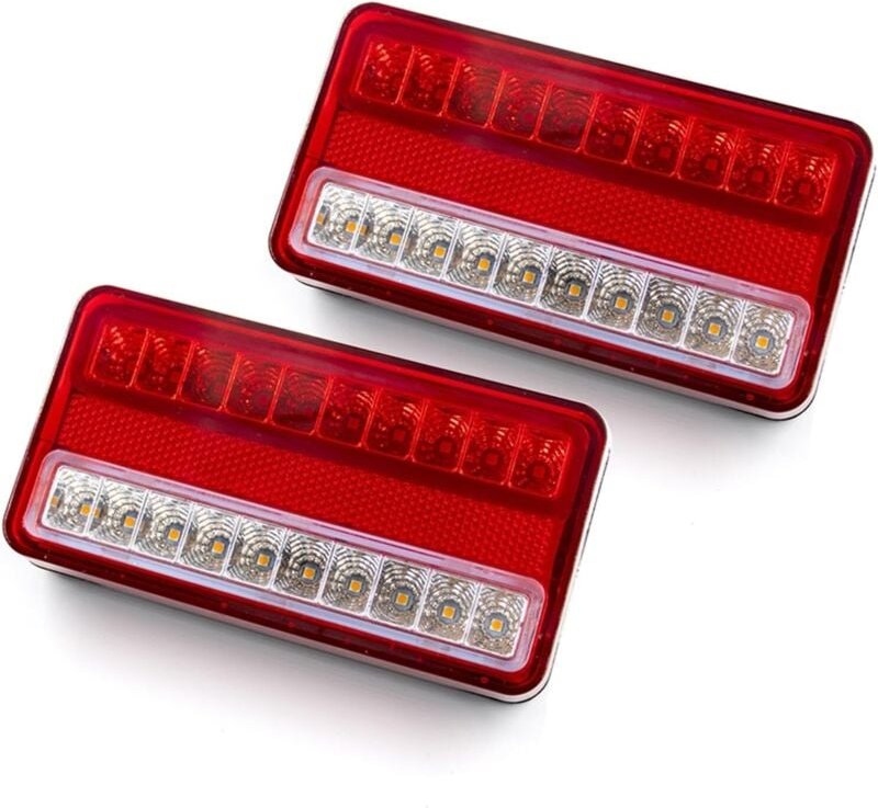 2 stücke 12V 24V Rücklicht Blinker 20 LEDs Rücklicht Auto Rücklicht Umge Bremse Stop Lampe Anhänger lkw Caravan