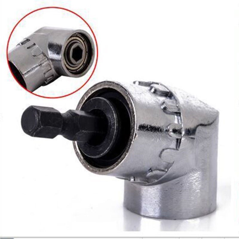 Linghhang - 105 grad Rechtwinklig Bohrer Adapter 1/4 Zoll Hex Schaft Schraubendreher Bit Halter Abgewinkelt