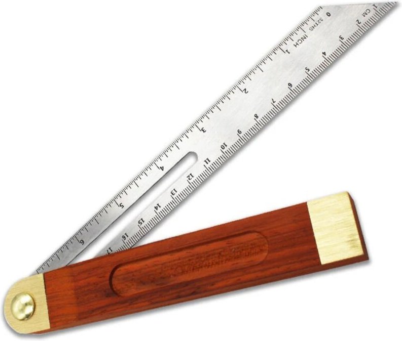 Verstellbarer Winkelmesser, Mehrwinkel, verstellbarer T-förmiger Multifunktionswinkel, Anschlagwinkel aus Edelstahl