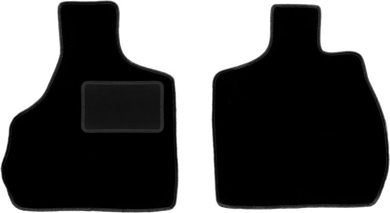 Vordere Matten schwarz für: Chrysler Grand Voyager III 7 Sitzer (2000-2008)