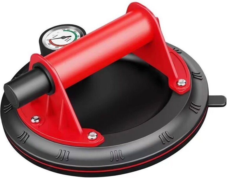 Nietpistole, Profi-Ausführung, 100 kg Tragkraft – für Fliesen, Glas und Erkerfenster – sicherer Transport – Umzug