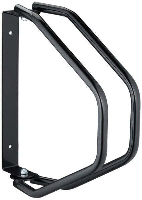 Schwenkbarer fahrradstander zur wandmontage