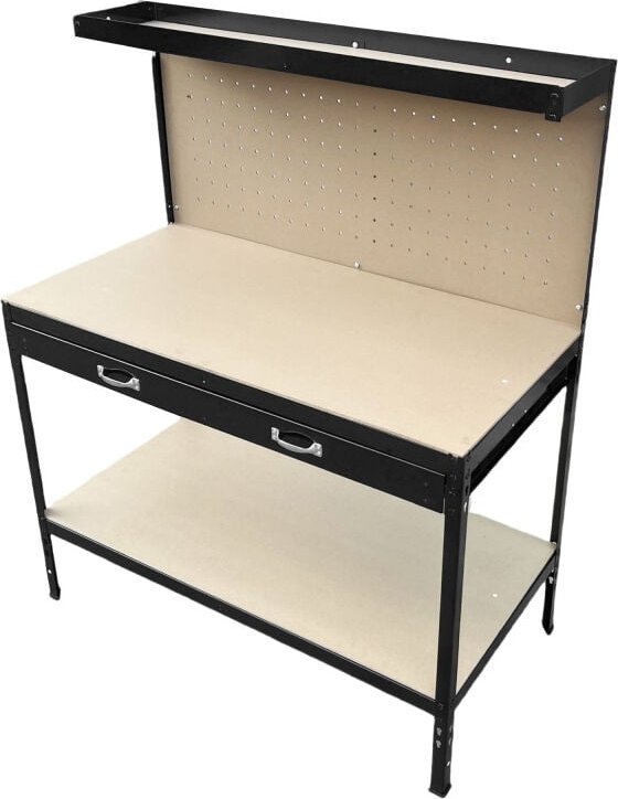 Aga Werkbank mit Lochwand 112x60x150cm