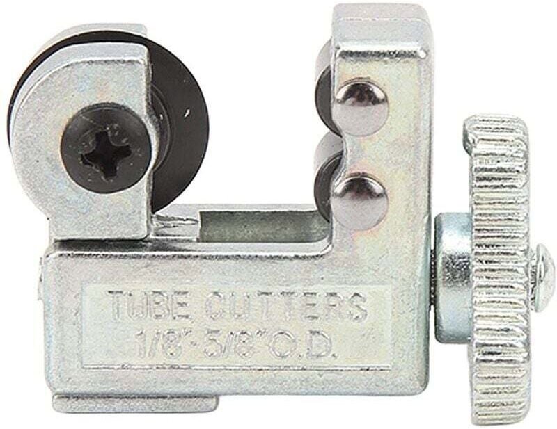 Alovez - Coupe-tube de 3 mm à 16 mm Capacité de coupe Améliore l'efficacité du travail Argent pour tuyaux en cuivre, alu...