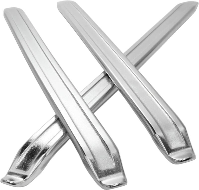 Ersandy - 30 cm Metall-Reifenheber – Superstarker Hebel mit doppelten ergonomischen Enden – Reifenheber für Roller, Fahr...