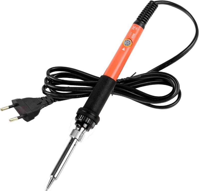 Dolaso - Kabelgebundener Lötkolben, professioneller elektronischer Lötkolben 60 w, 200 ℃ - 450 ℃ für Schweißreparaturen,...