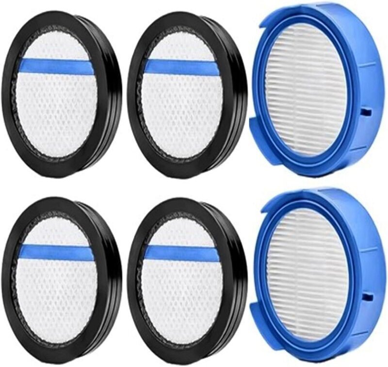 ASKW4 Ersatzset – Filterset, 2/4" Vorfilter + 1/2" Filter, waschbar, Standard-Filterersatz, für AEG ASKW4 ESKW4 FX8 AZE1...