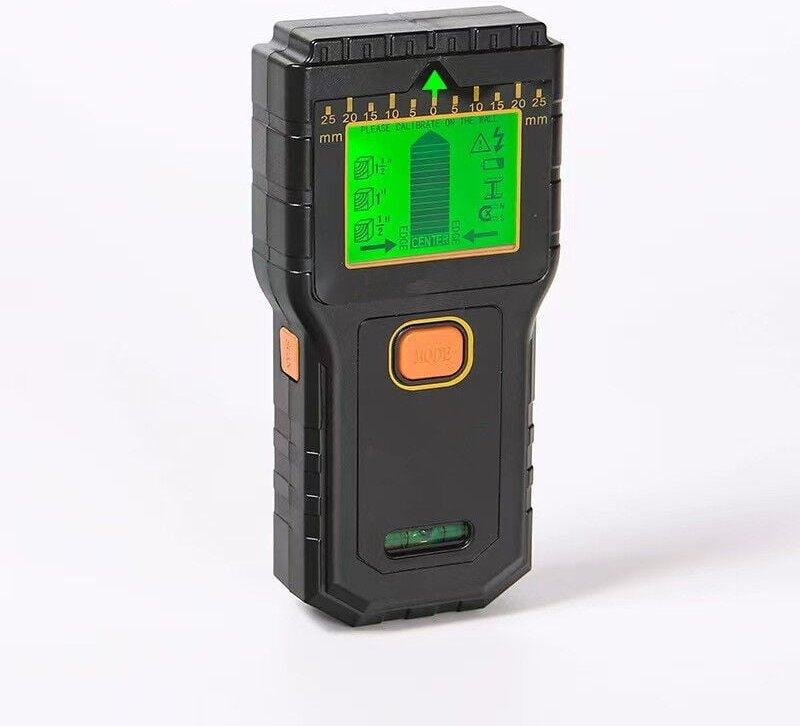 Wandscanner – 7-in-1-Balkendetektor mit LCD-Display und Audioalarm, Drahtdetektor für Wand, Holz, Wechselstromkabel, Met...